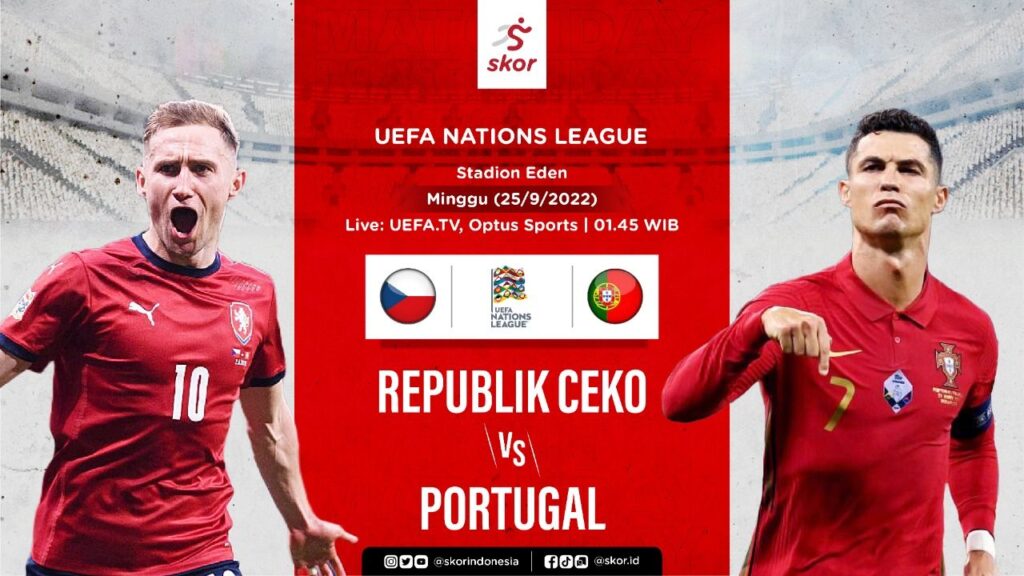 Prediksi Portugal vs Ceko