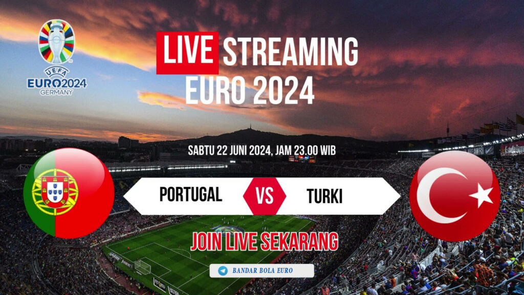 LiveStreaming Turki vs Portugal