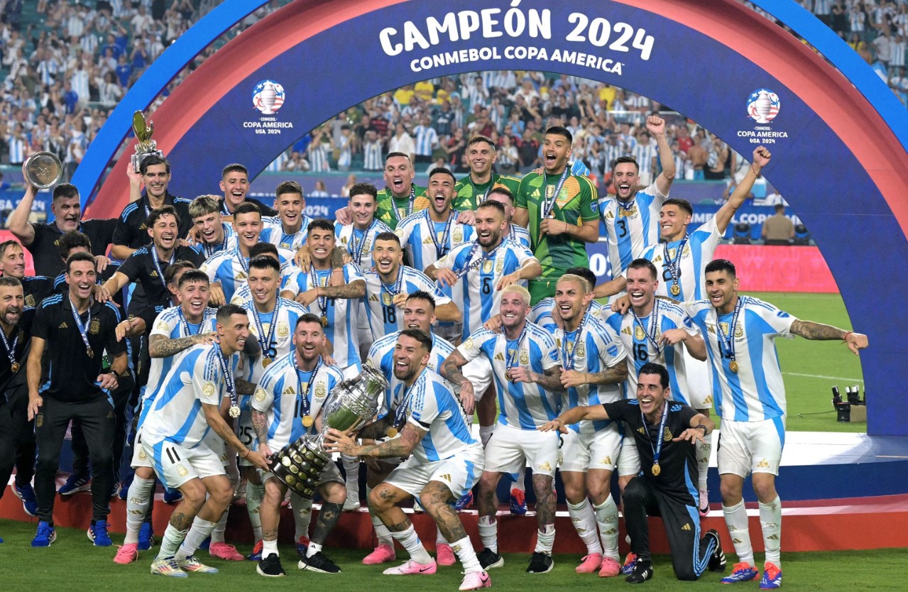 Argentina memenangkan Copa America ke-16 kalahkan Kolombia